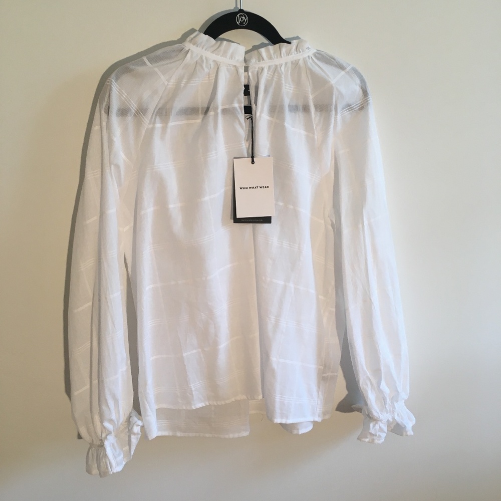 NWT Who What Wear Tunic Blouse